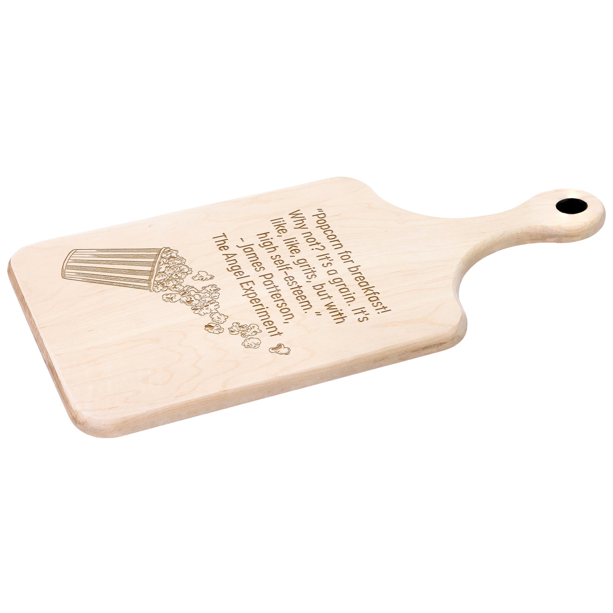 Hardwood Paddle Cutting Board - Variant 12