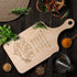 Hardwood Paddle Cutting Board - Variant 09