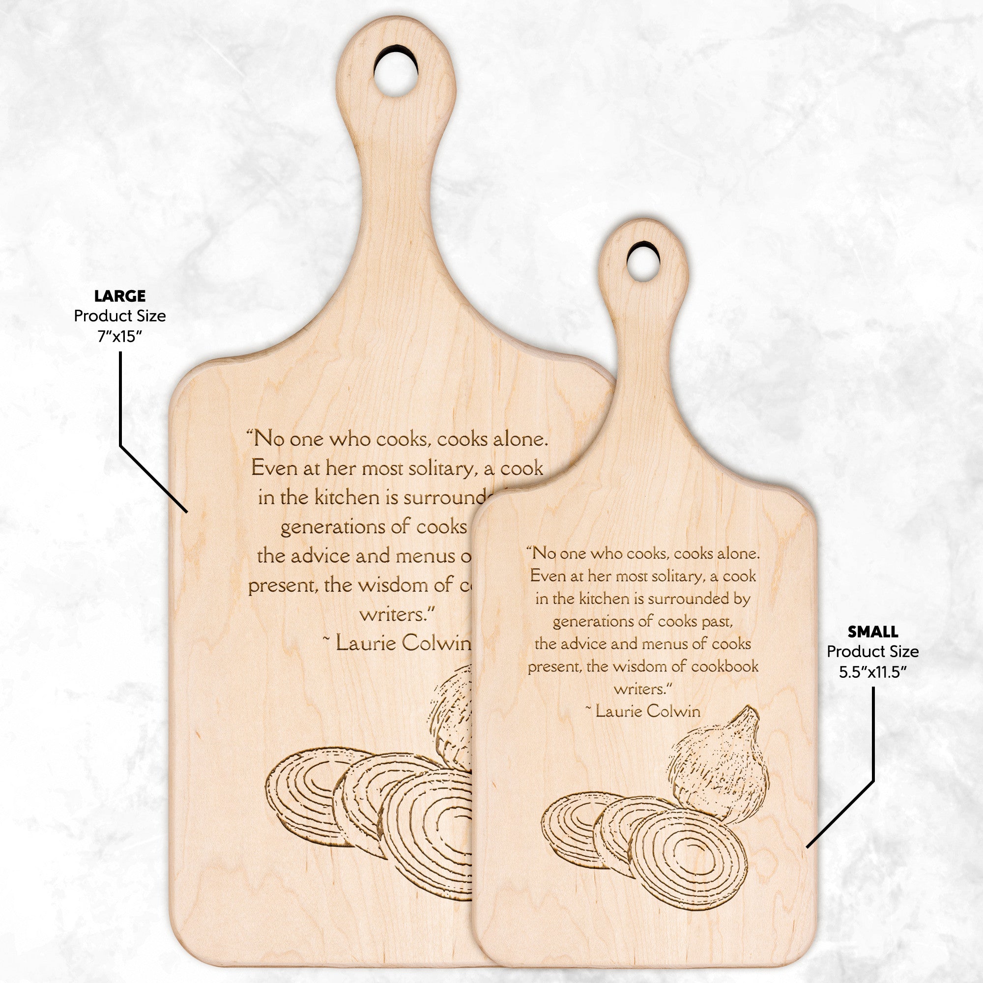 Hardwood Paddle Cutting Board - Variant 16
