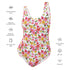 Printed One-Piece Swimsuit - Frangipani