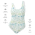 Printed One-Piece Swimsuit - Seaweed