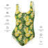 Printed One-Piece Swimsuit - Tropical Garden