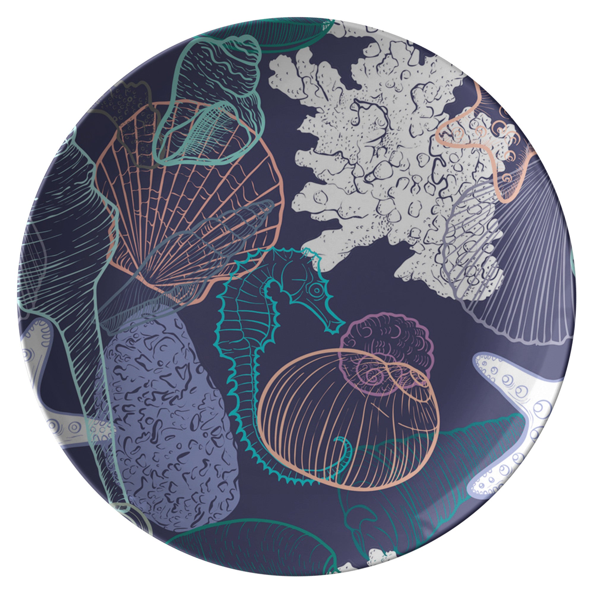Printed Polymer Dinner Plate - Beyond the Reef