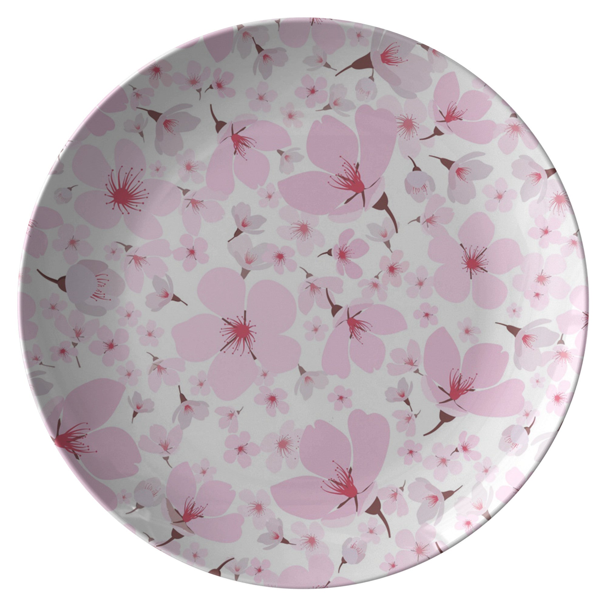 Printed Polymer Dinner Plate - Cherry Blossoms