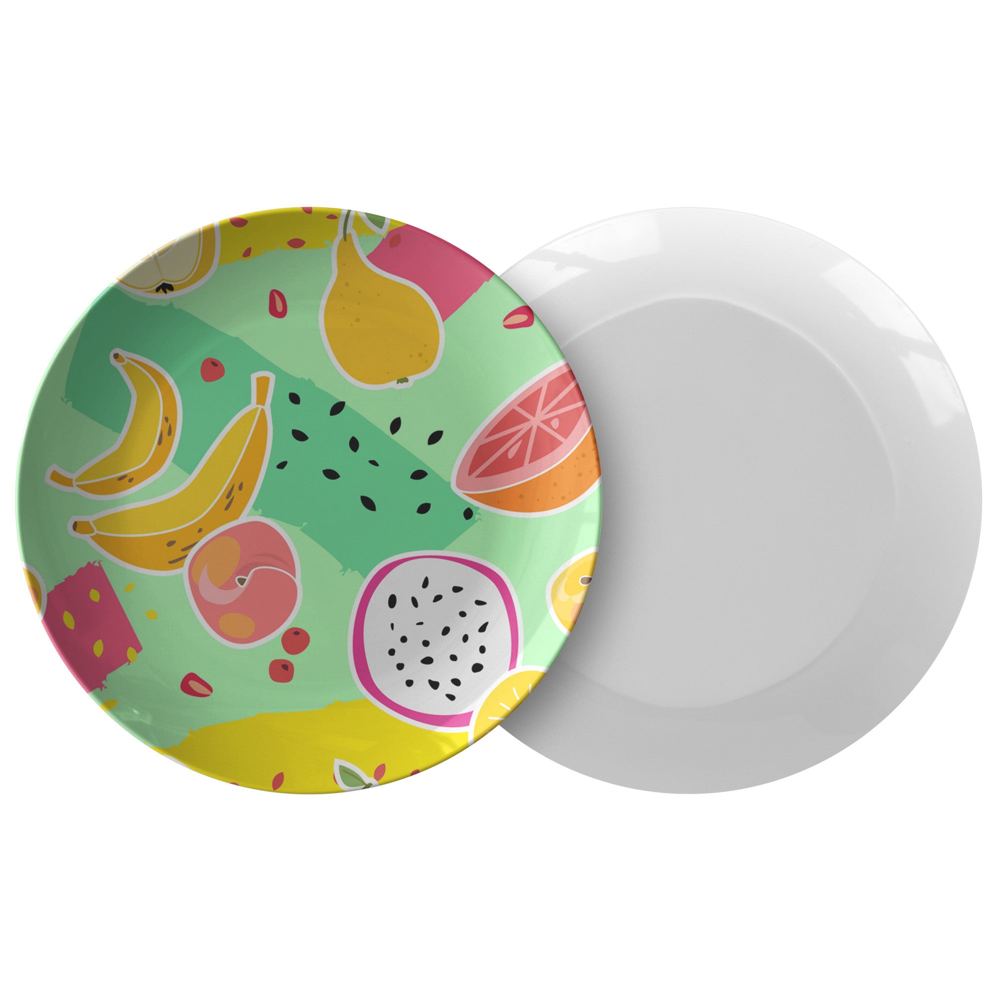 Printed Polymer Dinner Plate - Fruity Fiesta