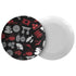 Printed Polymer Dinner Plate - I Dream of Sushi (Black)