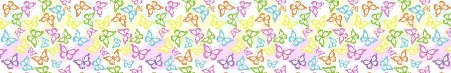Bandeau Bébé - Papillons