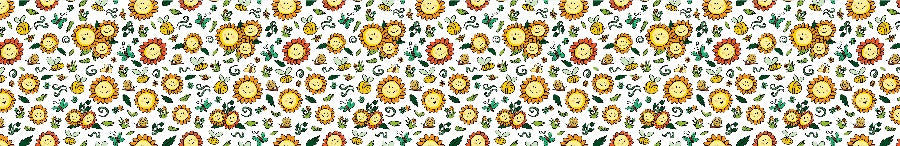 Baby Headband - Smiley Sunflowers
