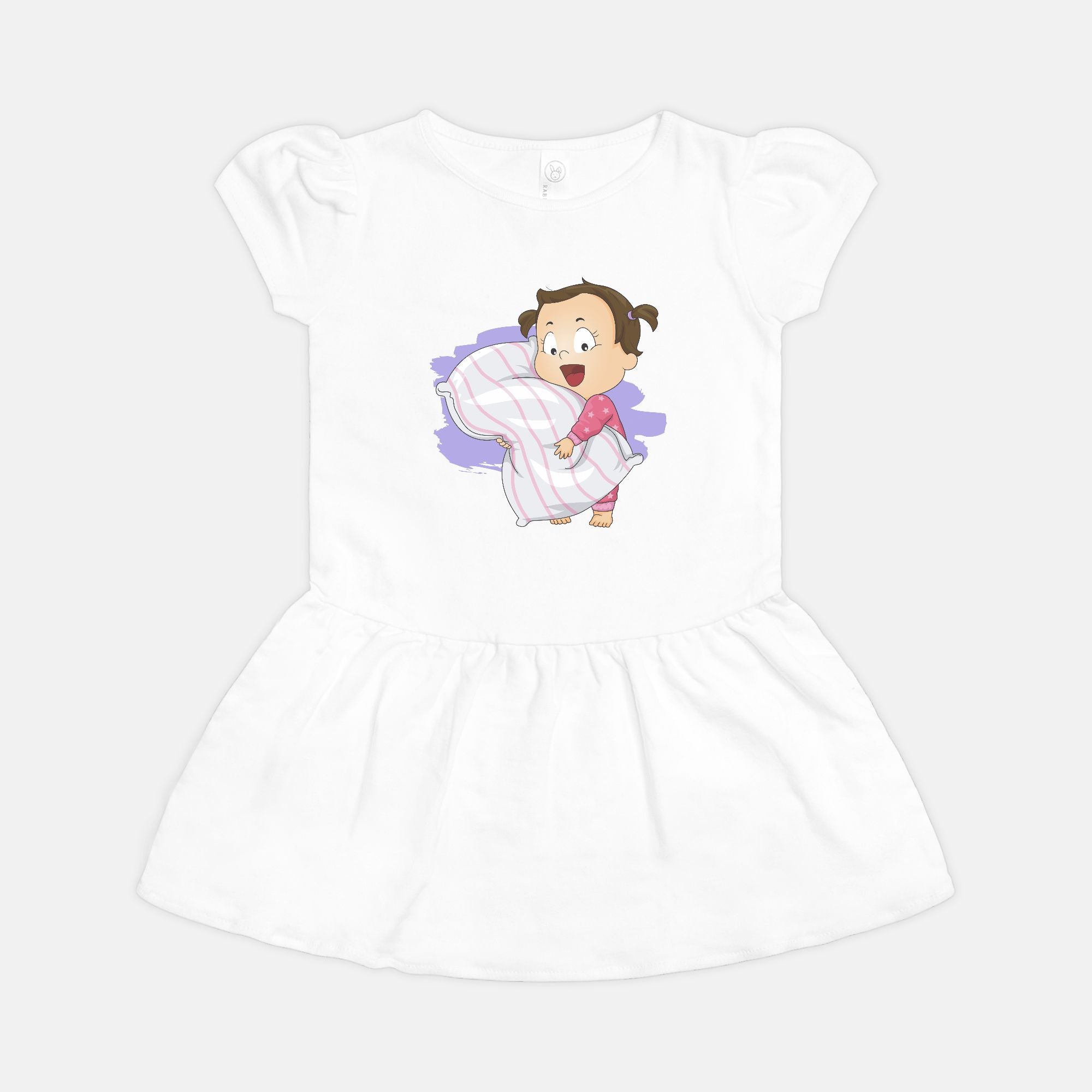 Toddler Ribbed Dress - Bedtime