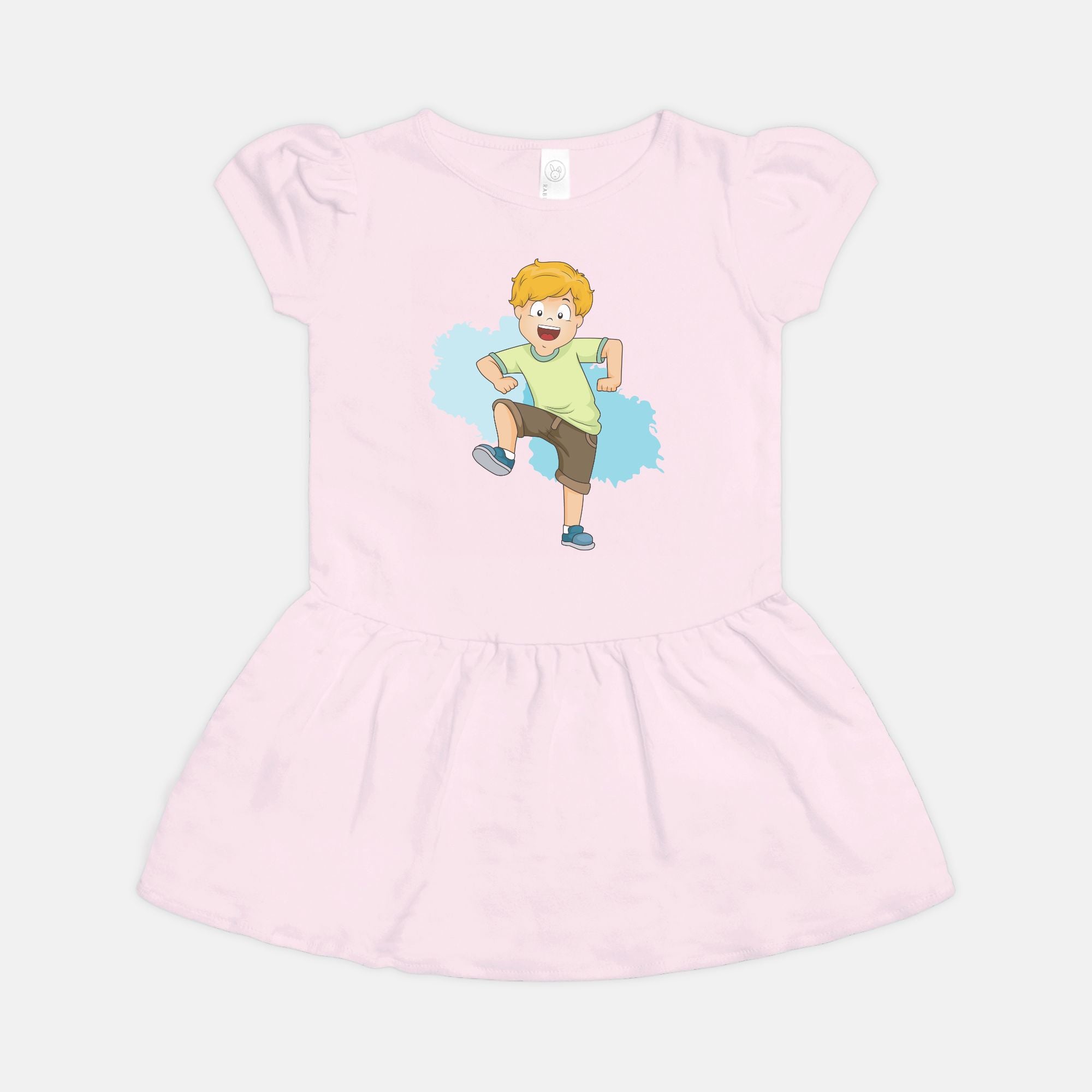 Toddler Ribbed Dress - Dance