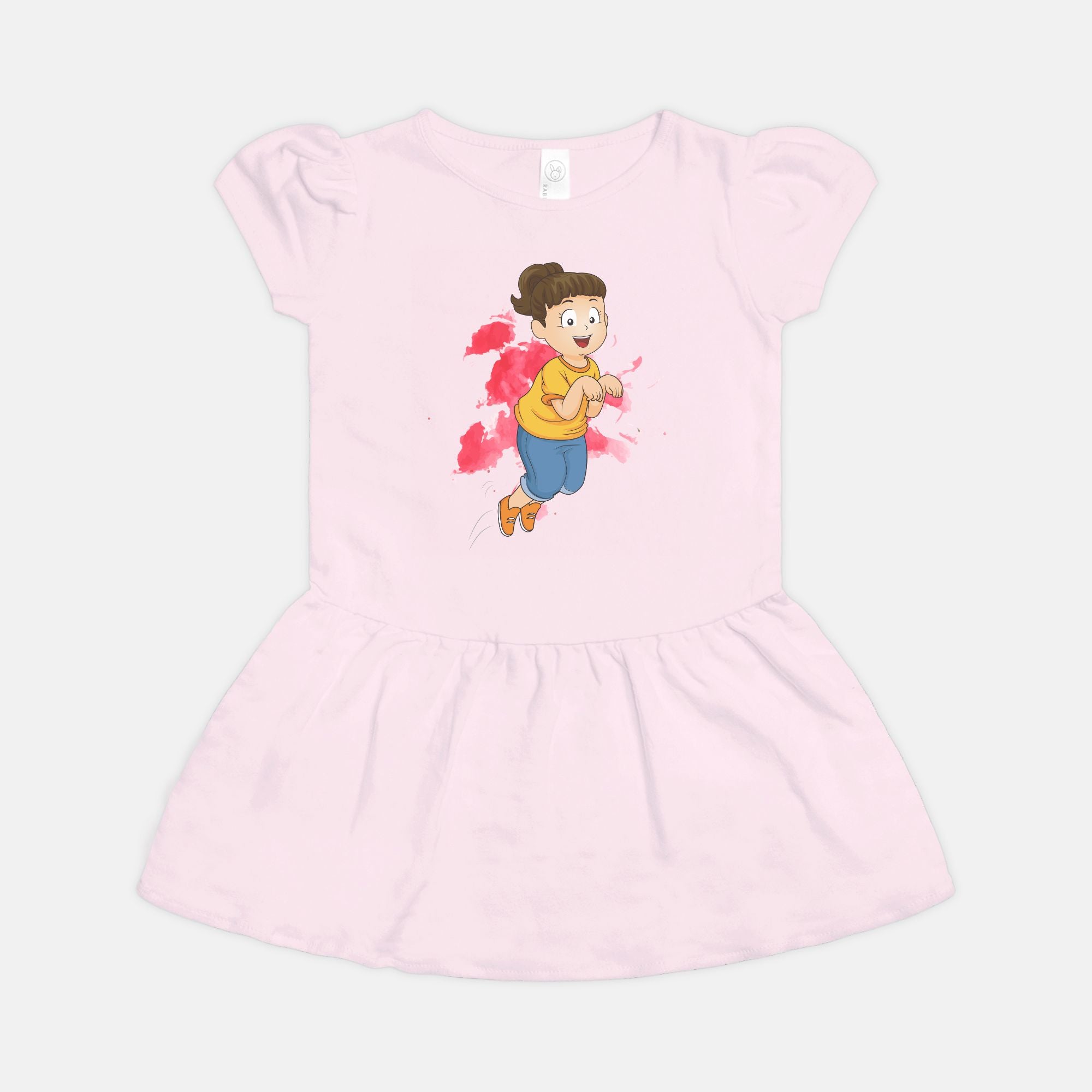 Toddler Ribbed Dress - Hop