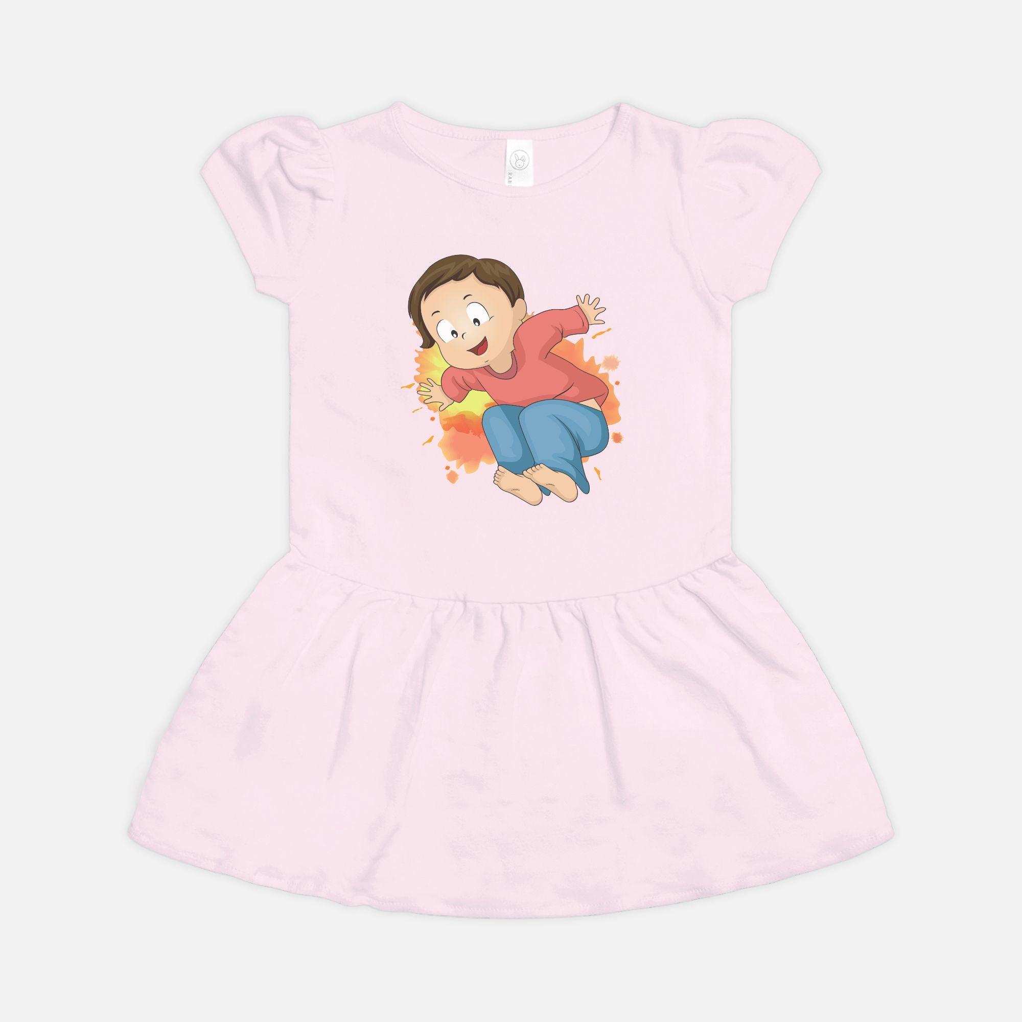 Toddler Ribbed Dress - Jump