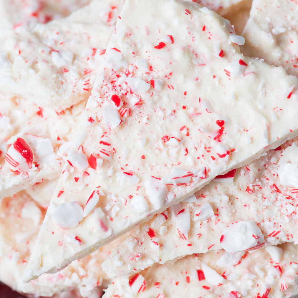 White Chocolate Peppermint Bark