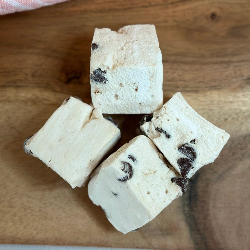 Chocolate Chip Cookie Dough Marshmallows