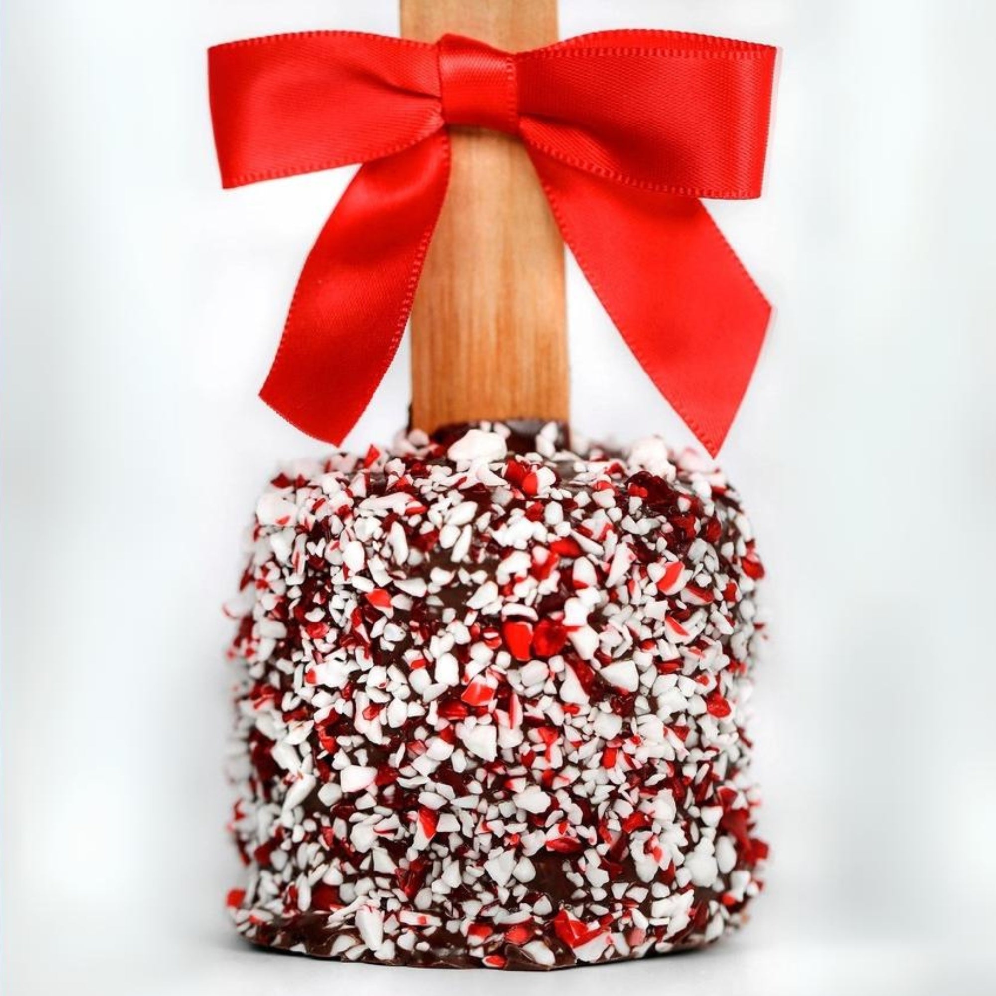 Chocolate Covered Candy Cane Marshmallow