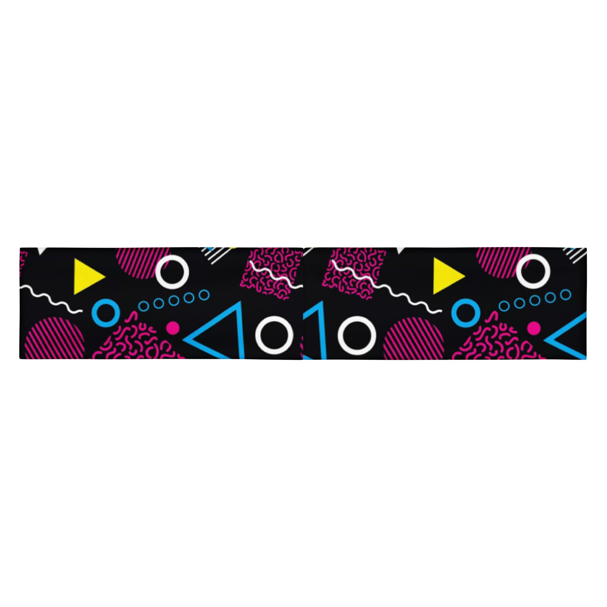 Women's Printed Headband - 1984 Black