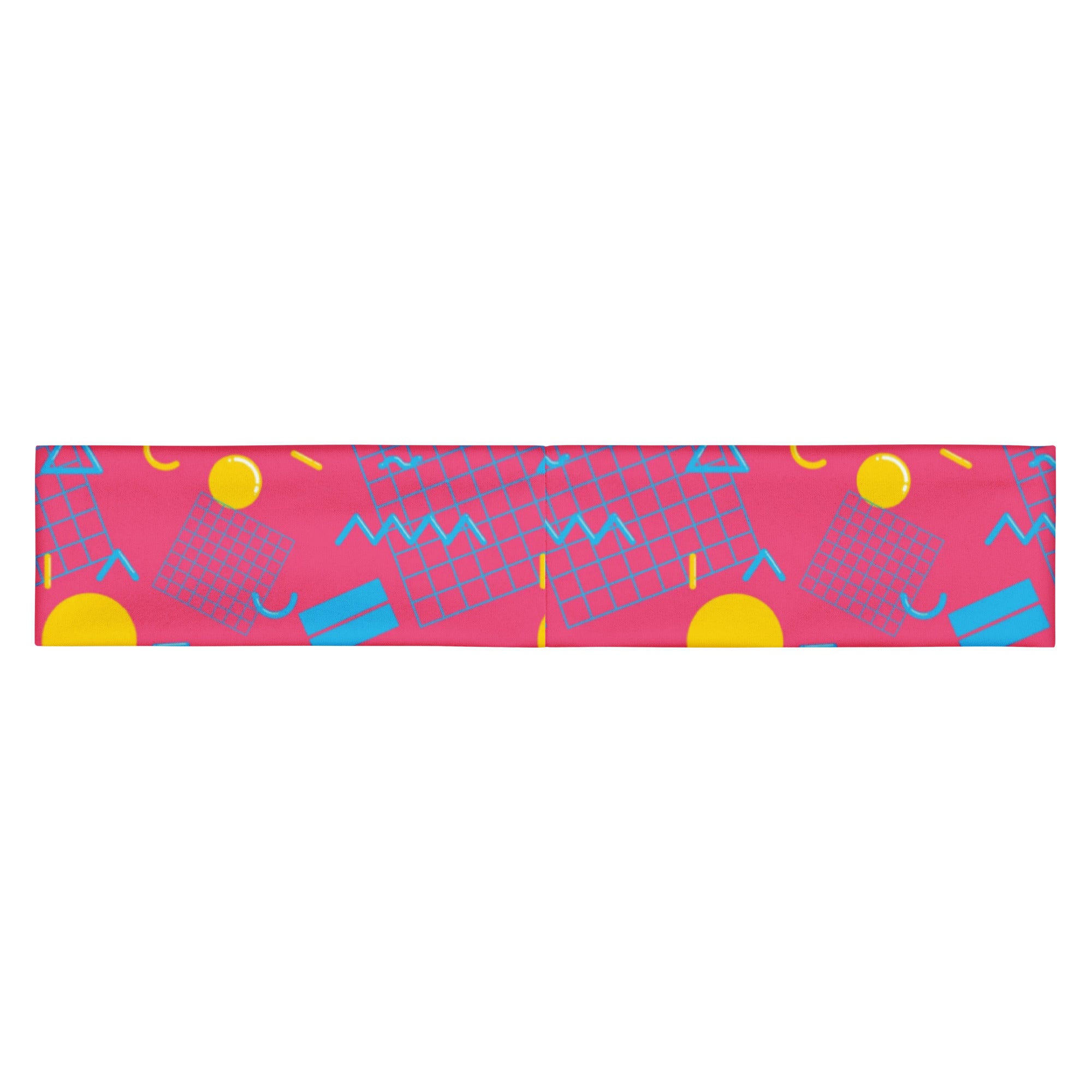 Women's Printed Headband - 1984 Pink