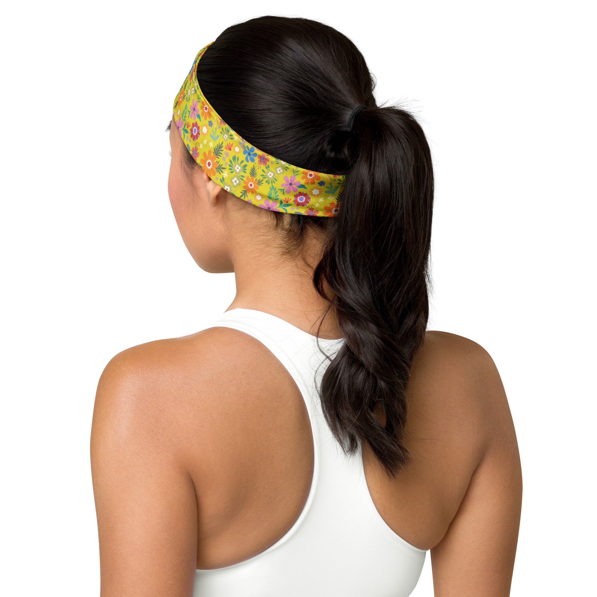 Women's Printed Headband - Bohemian Blossoms