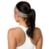 Women's Printed Headband - Bromeliad & Zebra