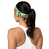 Women's Printed Headband - Tropical Print in Citrus