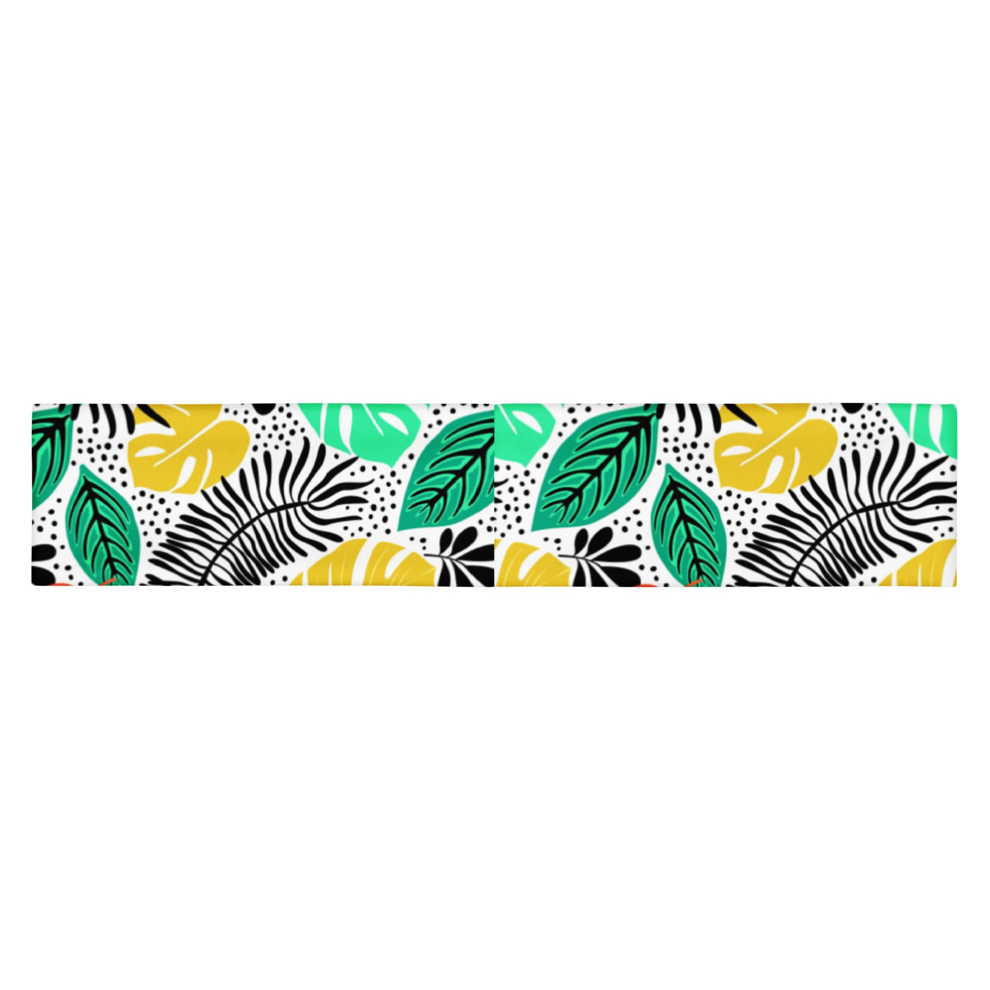 Women's Printed Headband - Tropical Print in Citrus