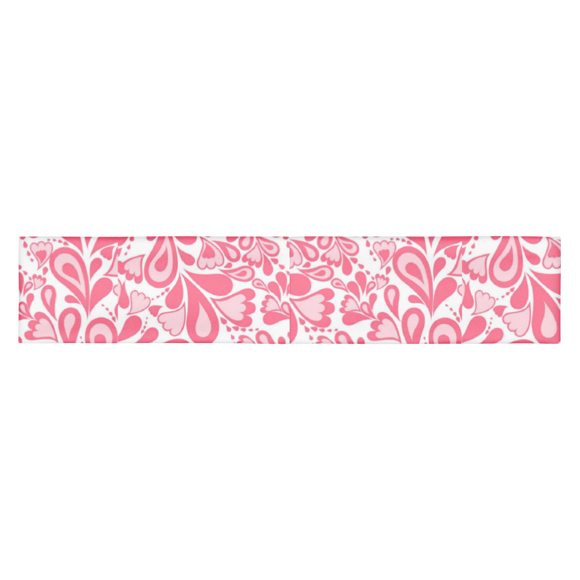 Women's Printed Headband - Paisley Hearts