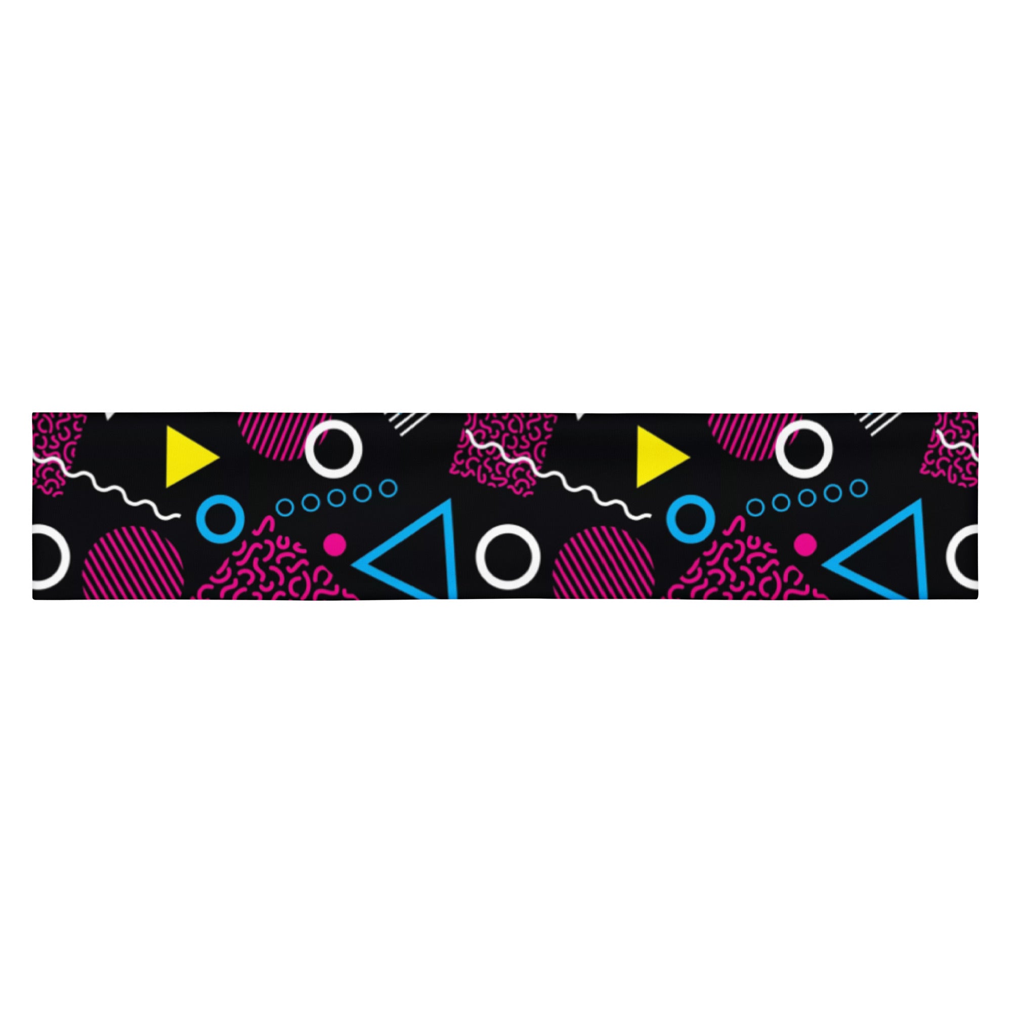 Women's Printed Headband - 1984 Black