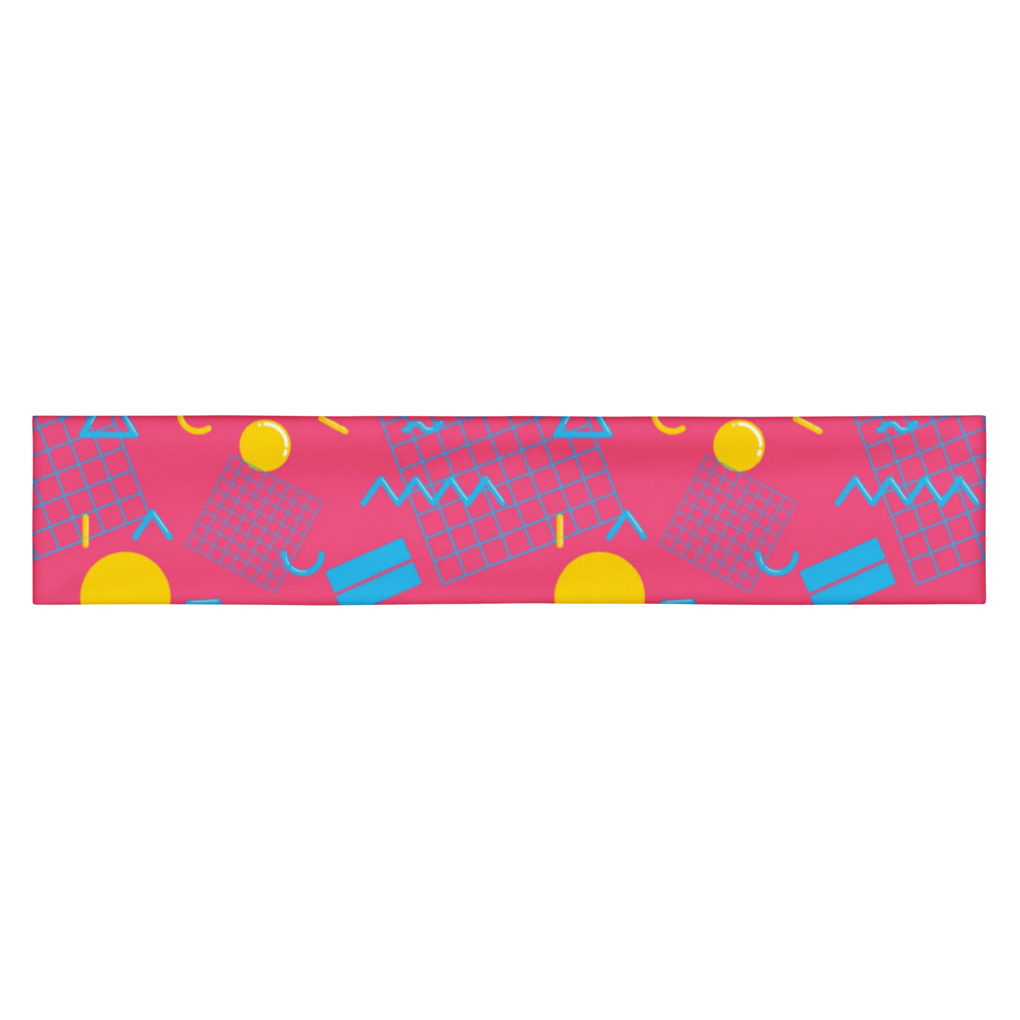 Women's Printed Headband - 1984 Pink