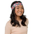 Women's Printed Headband - Hibiscus & Leopard