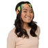 Women's Printed Headband - Tropical Print in Melon