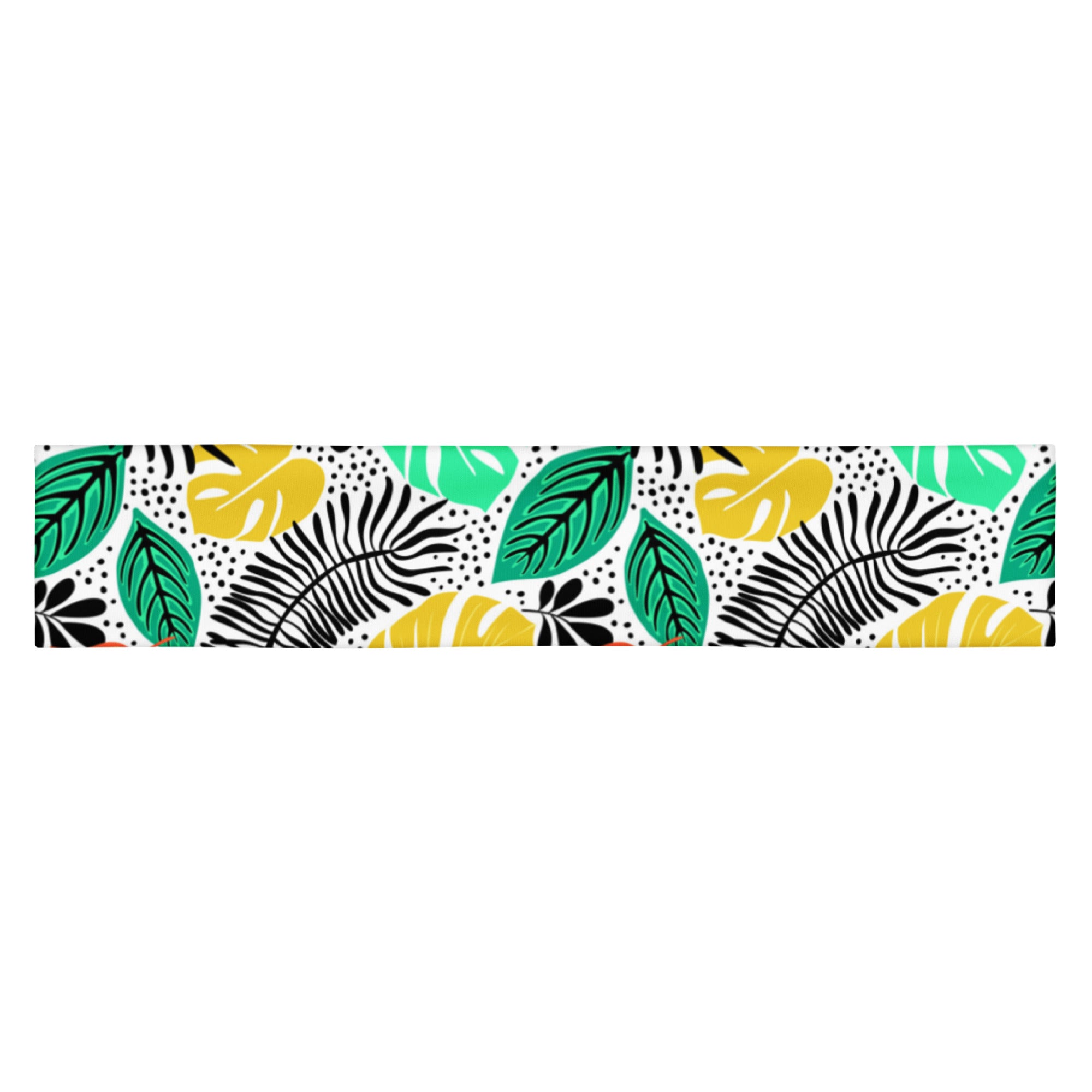 Women's Printed Headband - Tropical Print in Citrus