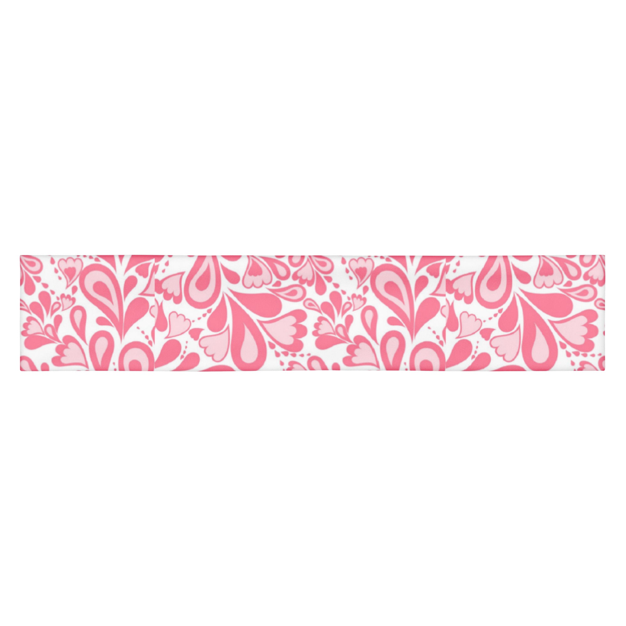 Women's Printed Headband - Paisley Hearts