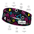 Women's Printed Headband - 1984 Black