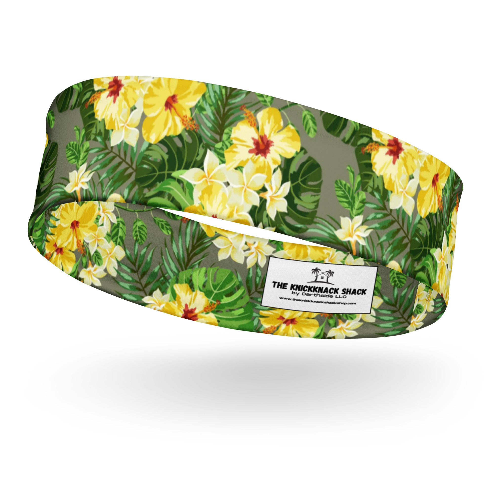 Women's Printed Headband - Tropical Garden