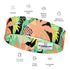 Women's Printed Headband - Tropical Print in Melon