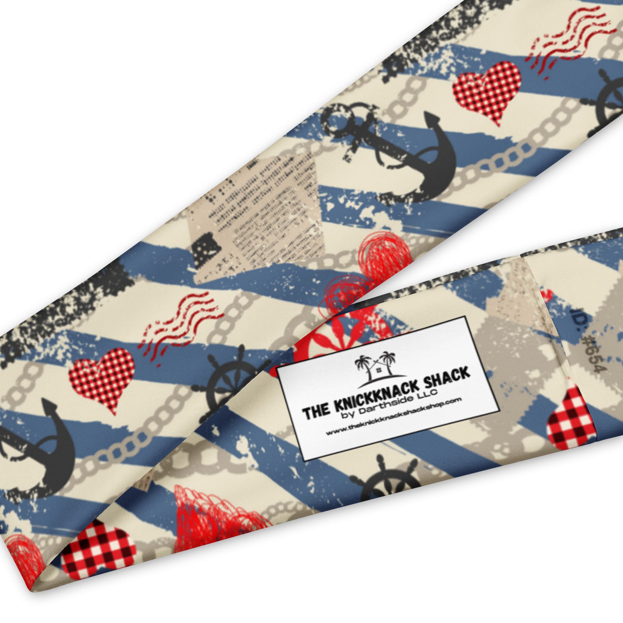 Women's Printed Headband - Nautical