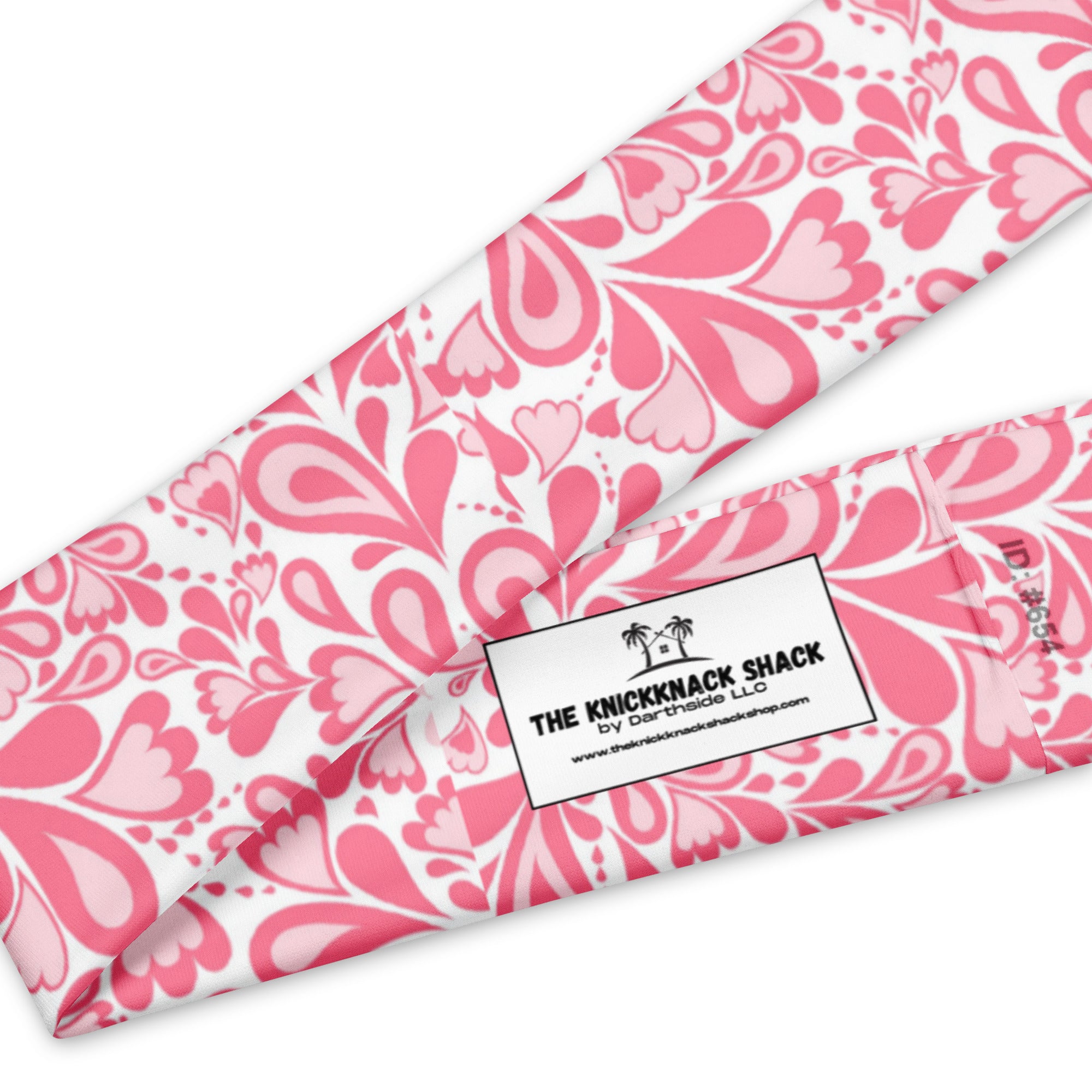 Women's Printed Headband - Paisley Hearts