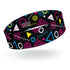 Women's Printed Headband - 1984 Black