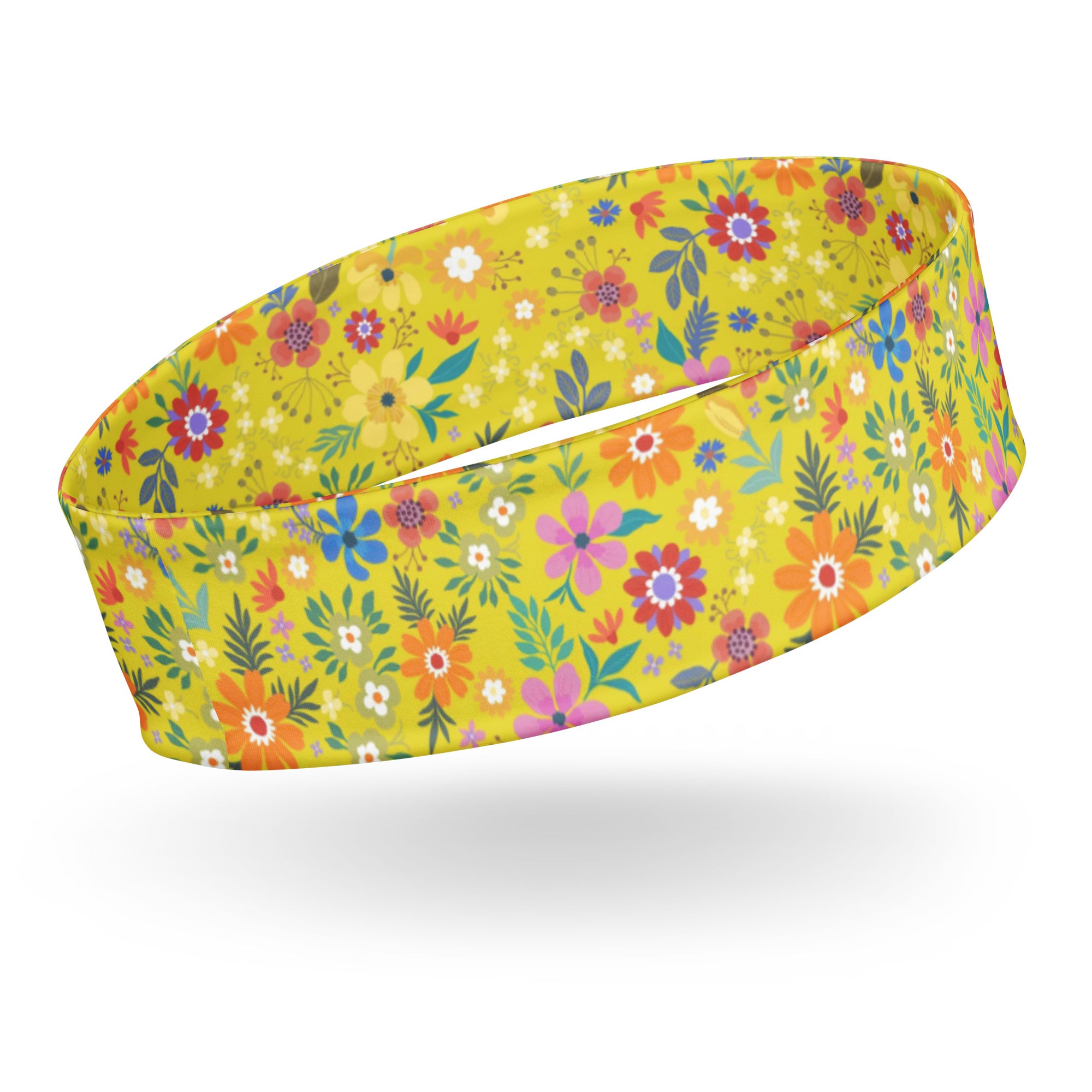 Women's Printed Headband - Bohemian Blossoms