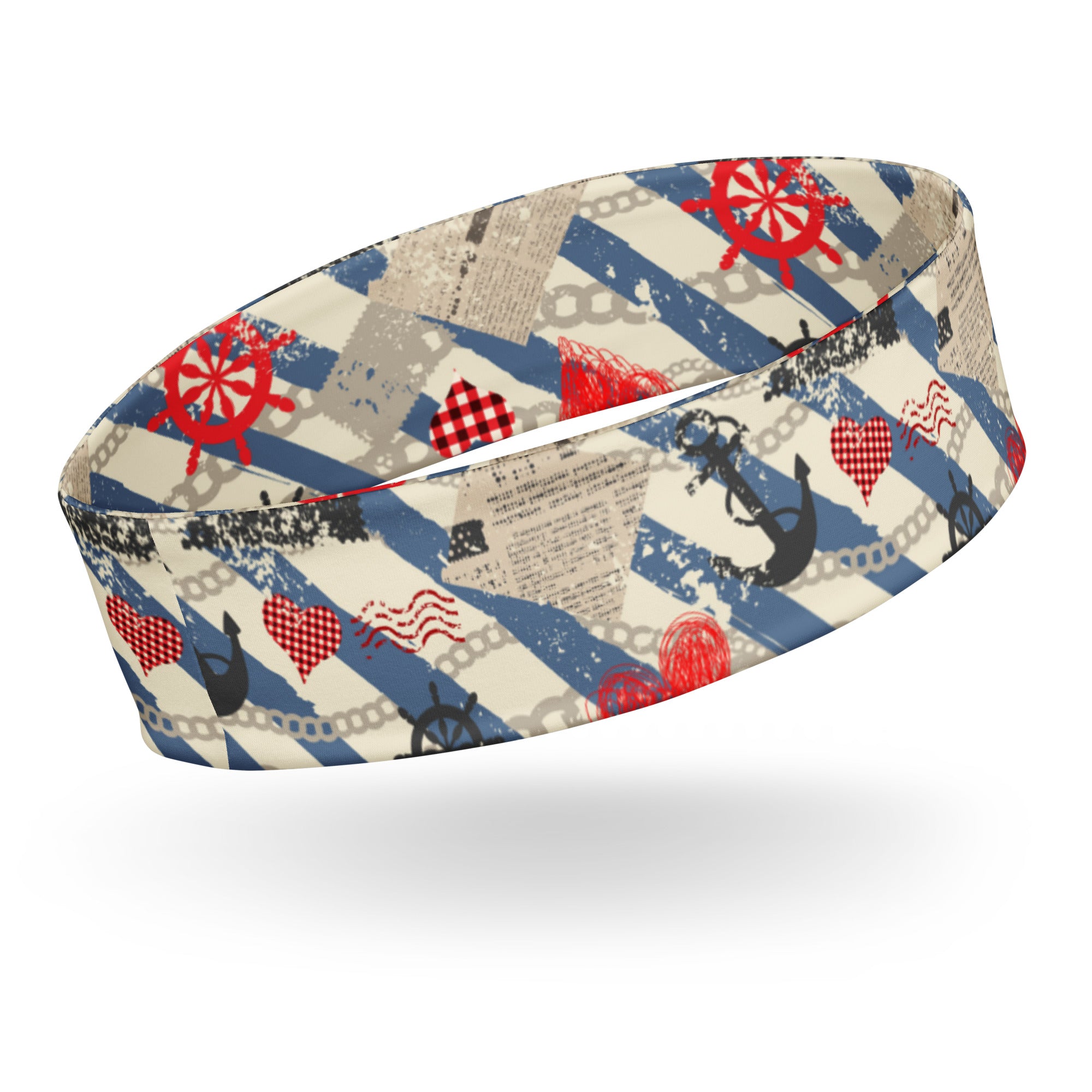 Women's Printed Headband - Nautical