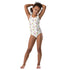 Kids' Printed One-Piece Swimsuit - Dancing Flamingoes