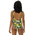 Printed One-Piece Swimsuit - Paint