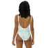 Printed One-Piece Swimsuit - Seaweed