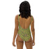 Printed One-Piece Swimsuit - Neon Leopard