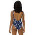 Printed One-Piece Swimsuit - Nautical