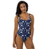 Printed One-Piece Swimsuit - Nautical