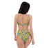 Printed rPET High-Waist Sport Bikini - Animal Print (Style 1)