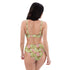 Printed rPET High-Waist Sport Bikini - Botanical Green