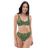 Printed rPET High-Waist Sport Bikini - Animal Print (Style 3)