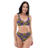 Printed rPET High-Waist Sport Bikini - Animal Print (Style 4)